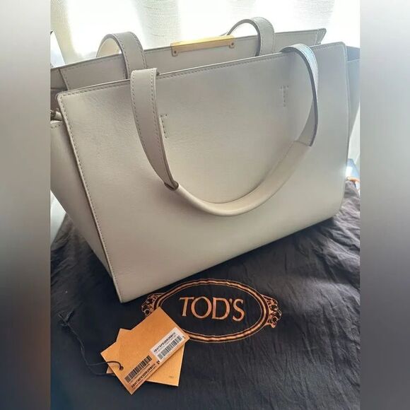 TOD’S TOTE HANDBAG AUTHENTIC LUXURY DESIGNER - Picture 4 of 11